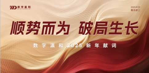 順勢而為，破局生長丨數(shù)字瀛和2025新年獻(xiàn)詞